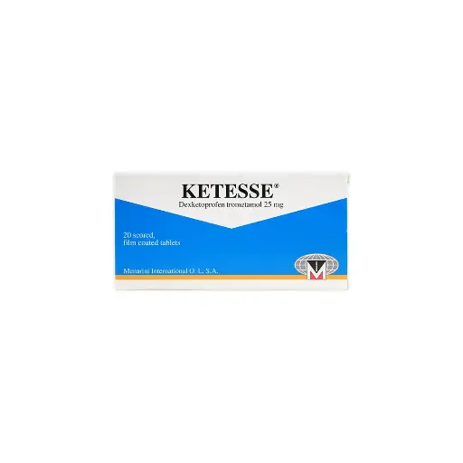 [ME-KET01] KETESSE 25MG/TAB 20'S